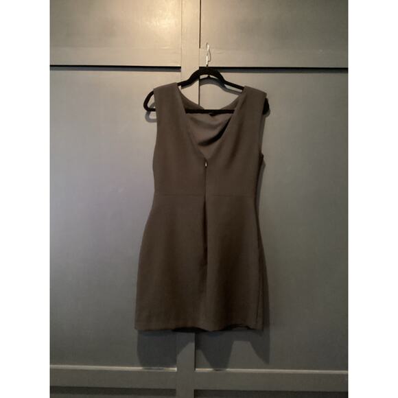 Revolve Likely Amari black boat neck ruched sleeveless mini dress 10 - Picture 3 of 10